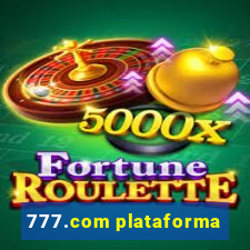 777.com plataforma